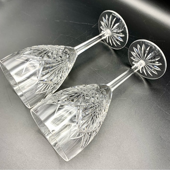 ‼️PENDING‼️ Waterford Crystal Waterville Water Goblets SET/2 IRELAND 7-7/8” NWOT - Picture 12 of 16